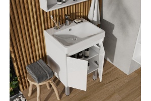 Комплект мебели Aquaton Сканди Doors 55 белый - 3