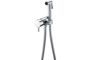 Гигиенический душ Boheme Uno 467-CR С ВНУТРЕННЕЙ ЧАСТЬЮ, со смесителем