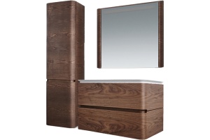 Зеркало-шкаф AM.PM Sensation 80 L орех - 2