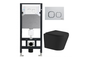 Комплект Weltwasser AMBERG 506 + SALZBACH 004 MT-BL + AMBERG RD-WT (10000006846)