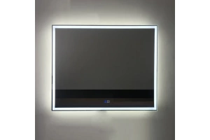 Зеркало BelBagno 100х80 с подсветкой, Bluetooth, микрофоном и динамиками (SPC-GRT-1000-800-LED-TCH-PHONE)
