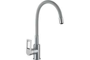 Смеситель Rossinka Z Z35-35U-Gray для кухонной мойки