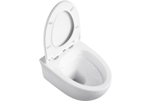 Подвесной унитаз Black&White 751W00 - 2