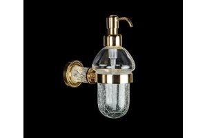 Дозатор для жидкого мыла Boheme Murano crystal (10912-CRST-G)