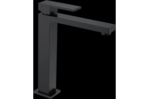 Смеситель для раковины Boheme Qubic черный матовый