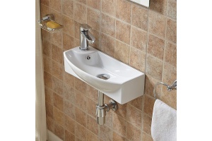 Раковина подвесная WeltWasser WW AISBACH 7946 GL-WT L 45.5 белый (10000008694) - 2