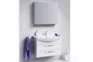 Мебель для ванной Aqwella Allegro 85 с 2 ящиками
