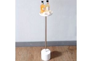 Стойка для ванной комнаты Abber Stein белая