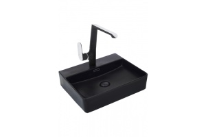 Раковина накладная Weltwasser WW ELBACH 21733 50 матовый черный (10000004505)
