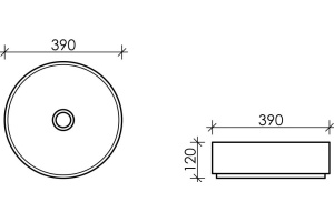 Рукомойник Ceramica Nova Element CN6022ML - 2