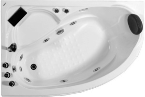 Акриловая ванна Gemy 150x100 с гидромассажем (G9009 B L)