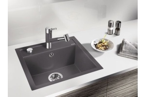 Смеситель для кухонной мойки Blanco Tivo серый, хром (518798) - 2