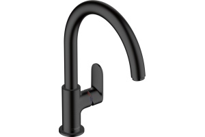 Смеситель Hansgrohe Vernis Blend M35 71870670 для кухонной мойки, черный
