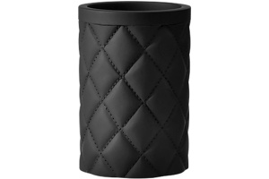 Стакан для зубных щеток WasserKRAFT Never черный