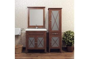 Шкаф-пенал Opadiris Палермо L светлый орех - 2