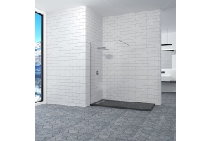 Душевая перегородка RGW Walk In WA-010 70х195 профиль хром стекло матовое