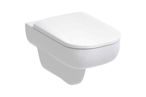 500.210.01.1 Geberit Smyle Унитаз подвесной безободковый Rimfree®, глубина 54 см