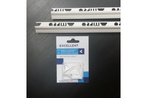 Бордюр для ванны комплект (2 профиля+фурнитура) (PROF-PVC) - 3