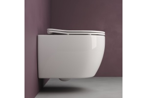 Комплект Унитаз подвесной Ceramica Nova Play + Инсталляция Grohe Rapid SL 38775001 4 в 1  - 3