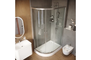 Душевой уголок STWORKI Лунд 120x80 см профиль хром матовый - 2