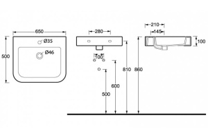 Пьедестал Belbagno ALISE (BB540P) - 2