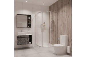 Душевой уголок Niagara Nova NG-6606-08 90x90, четверть круга - 2