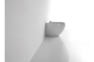 Унитаз приставной Ceramalux белый (NS-3176) - 2