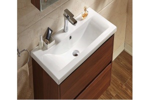 Раковина встраиваемая CeramaLux N 91 см белый (9393-90)