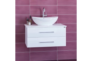 Тумба под раковину СаНта Вегас 80 белый - 2