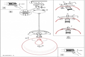 Подвесной светильник Eglo ПРОМО Rondo 85262 - 2