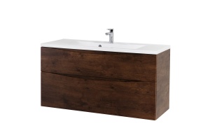 Тумба под раковину BelBagno Marino 120 темное дерево - 2