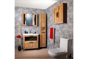 Зеркало-шкаф Бриклаер Лофт 85 - 2