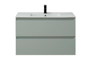 Тумба под раковину Allen Brau Eclipse 100 светло - зеленый матовый - 2