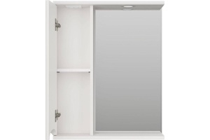 Зеркало-шкаф Misty Атлантик 60 L белый с подсветкой  - 3