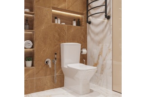 Унитаз-компакт STWORKI Дублин SETK3504-0316 безободковый, с микролифтом - 2