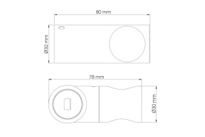 NEW A325 Настенный держатель лейки - 3