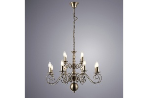 Подвесная люстра Arte Lamp A1129LM-12AB - 2