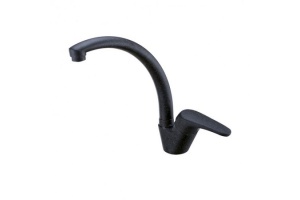 Смеситель Kaiser County 55244-3 для кухонной мойки, черный мрамор