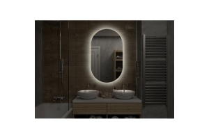 Зеркало Misty Титавин 65х110 с подсветкой - 2