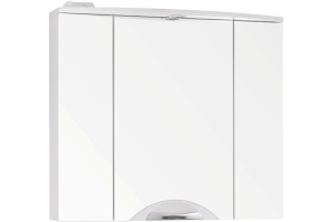 Зеркало-шкаф Style Line Жасмин-2 80/С Люкс, белый - 3