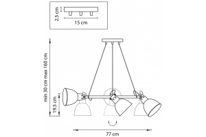 Подвесная люстра Lightstar Acrobata 761164 - 3