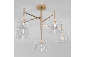 Люстра на штанге Eurosvet Jar 70128/5 золото