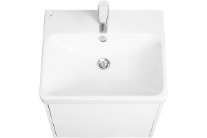 Тумба с раковиной Aquaton Сканди 55 белый  - 2