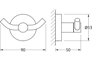 Крючок Artwelle Harmonie (HAR 007) - 2