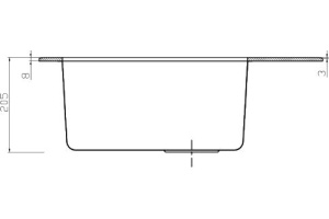 Металлическая мойка Seaman SMG-610 (SMG-610W.B) - 3