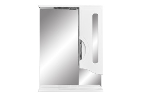 Зеркало-шкаф Stella Polar Сильва 60 R с подсветкой белый - 2