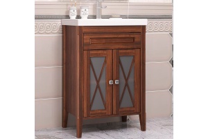 Тумба с раковиной Opadiris Палермо 60 светлое дерево