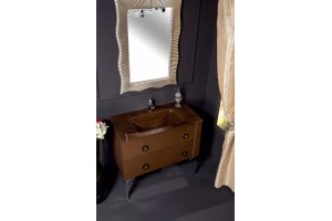 Раковина-столешница Armadi Art Monaco 80 темно - коричневый - 3