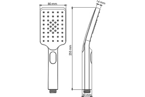 Смеситель Wasserkraft Abens 2001 для ванны с душем, черный матовый - 3