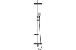 Душевая стойка Swedbe Hermes черный матовый (5117B) - 2